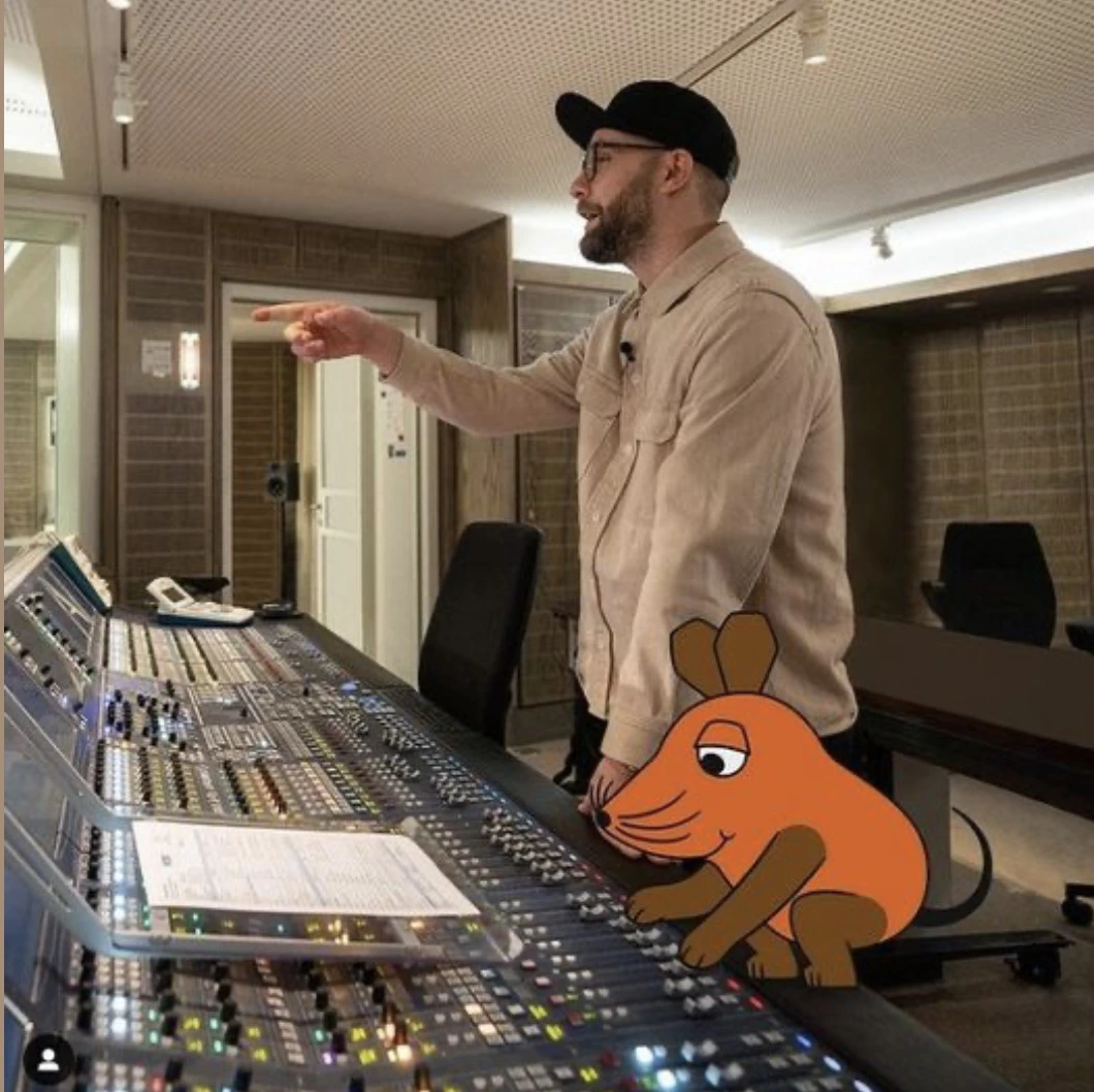 Auch die Maus und Mark Foster wurden von Gregor Busch begleitet Auch die Maus und Mark Foster wurden von Gregor Busch begleitet